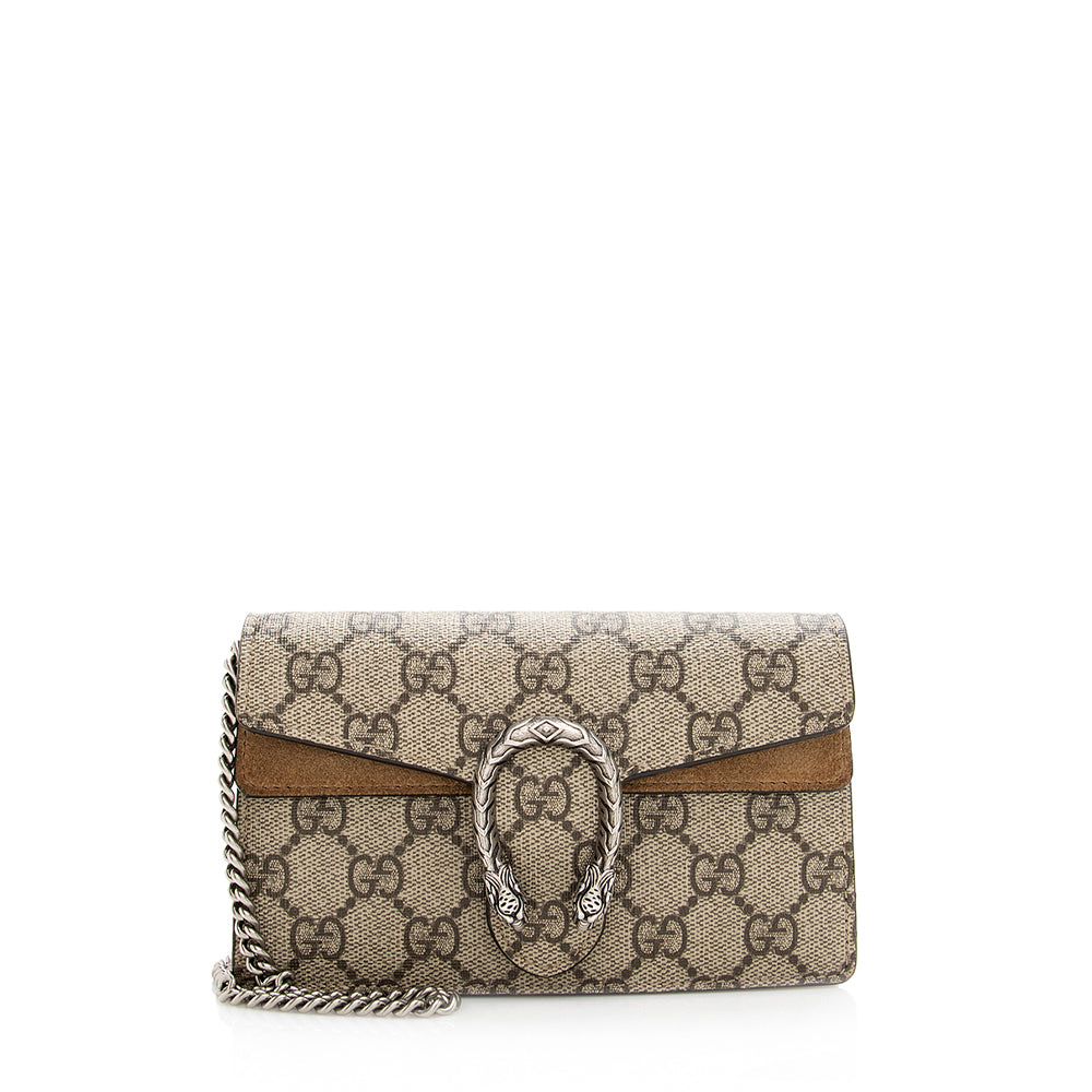 Gucci GG Supreme Dionysus Super Mini Bag (SHF-20253)