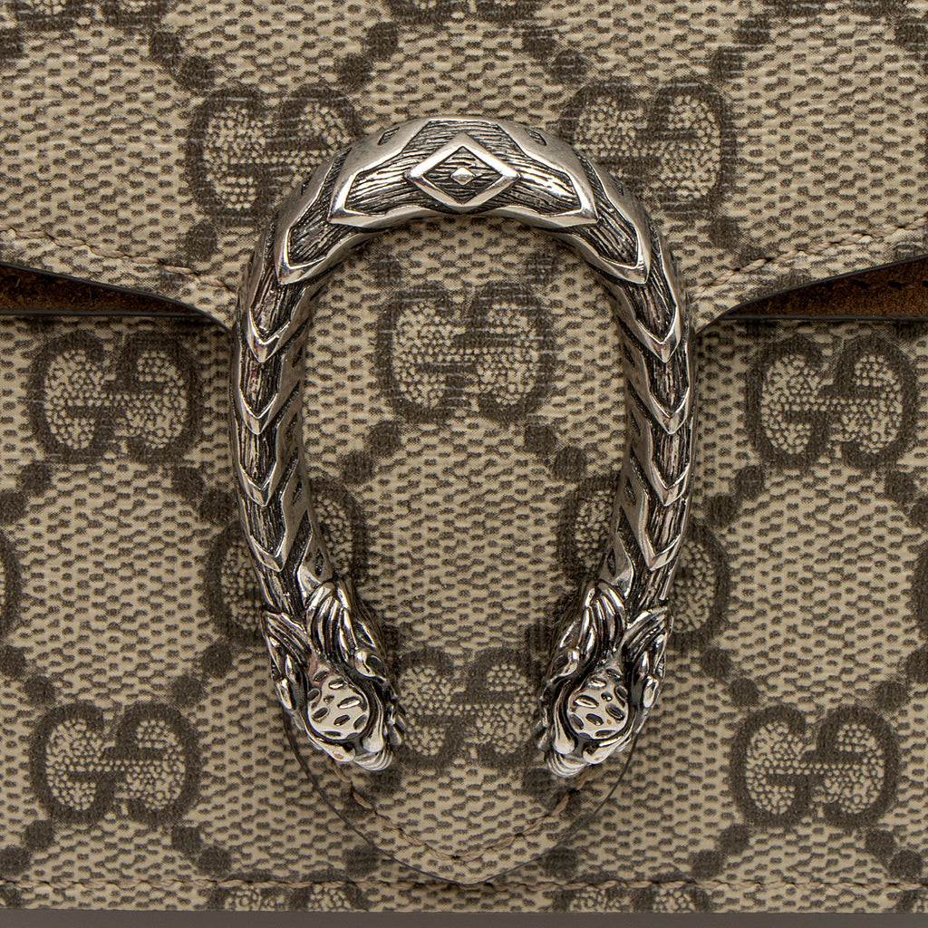 Gucci GG Supreme Dionysus Super Mini Bag (SHF-col3Sm)