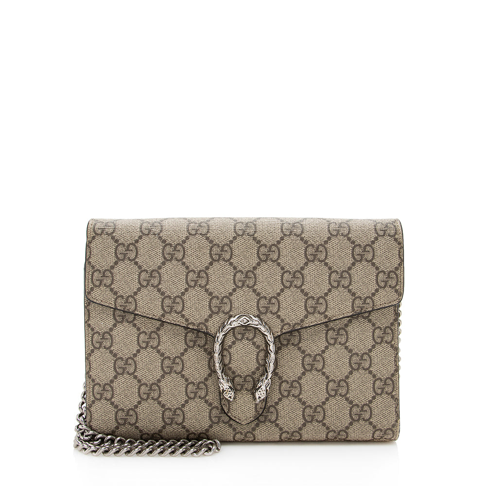 Gucci Gucci Supreme Dionysus Wallet on Chain Bag (SHF-19677)