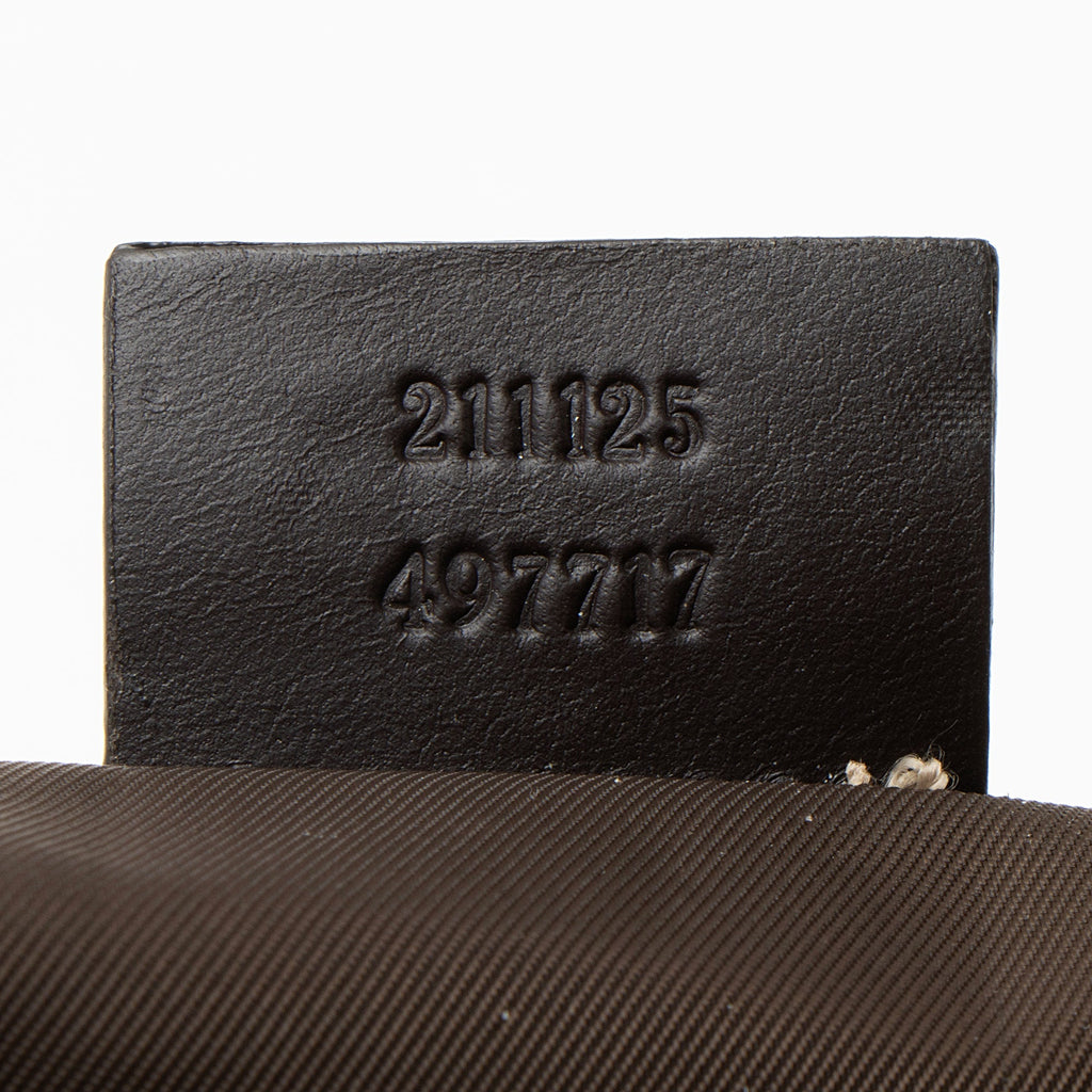 Gucci GG Supreme Double Zip Toiletry Case