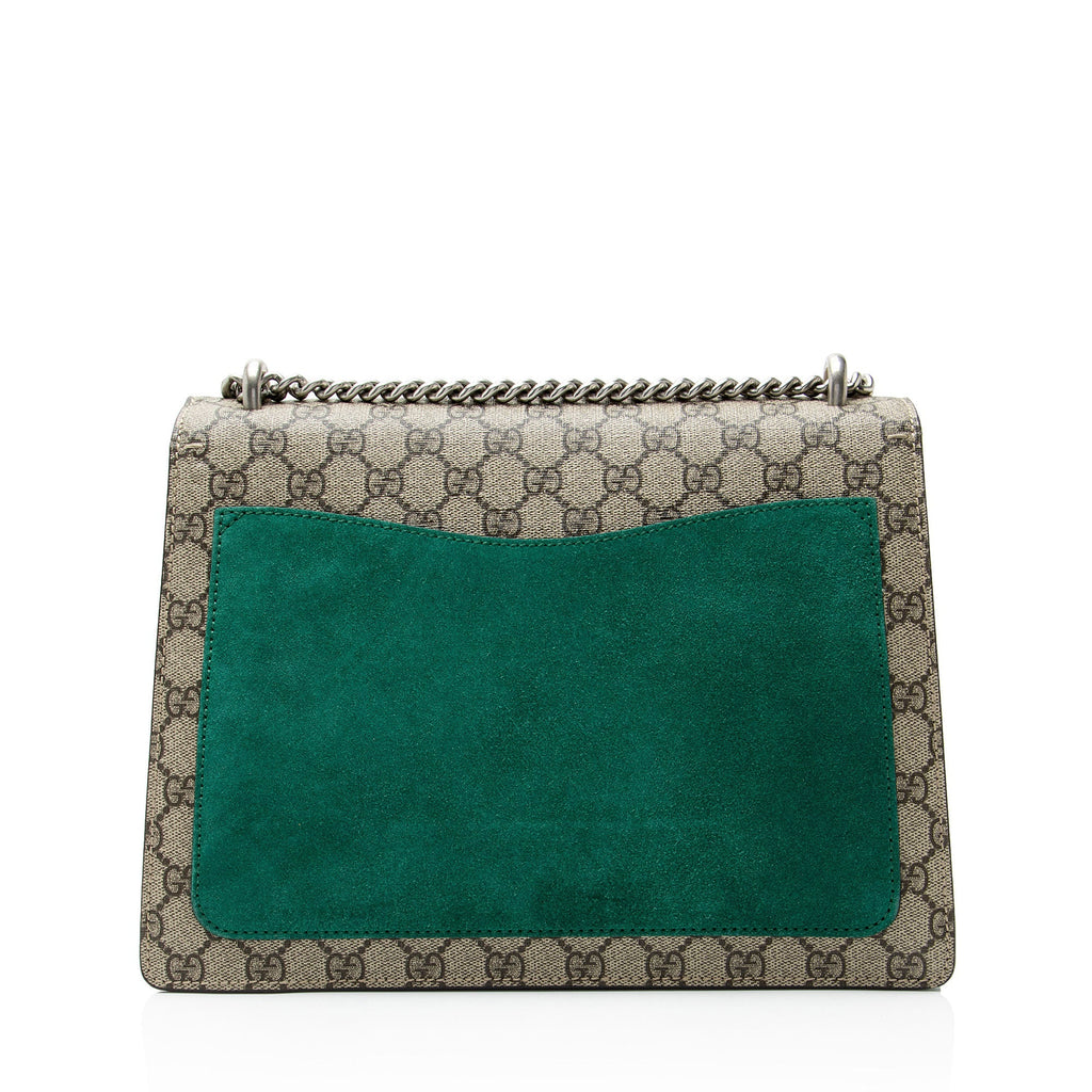 Gucci GG Supreme Embellished Dionysus Large Shoulder Bag