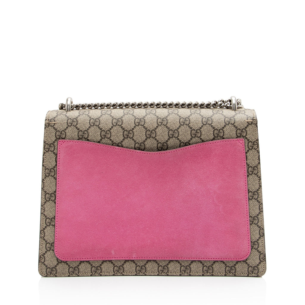 Gucci GG Supreme Embellished Dionysus Medium Shoulder Bag (SHF-oygysY)