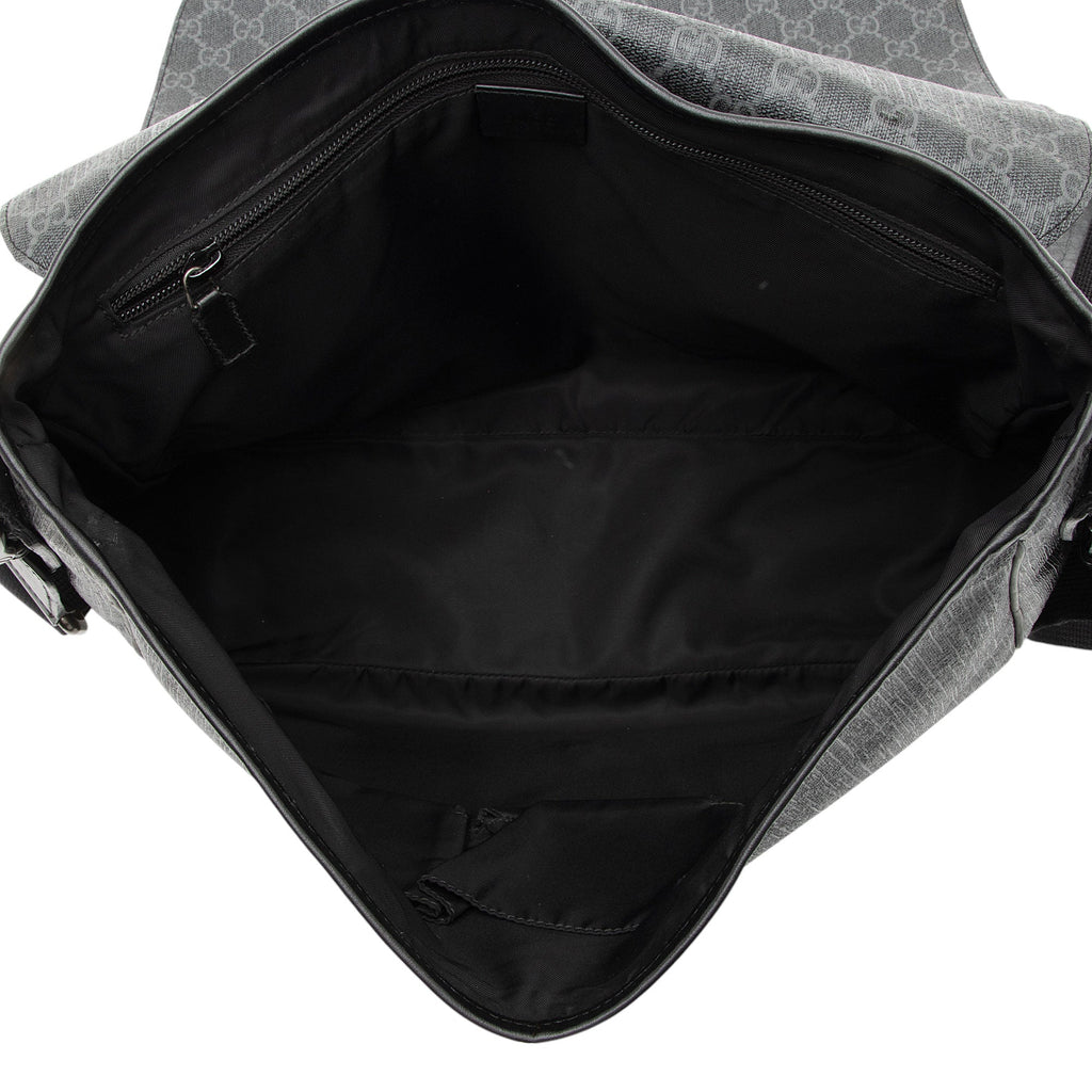Gucci GG Supreme Large Flap Messenger