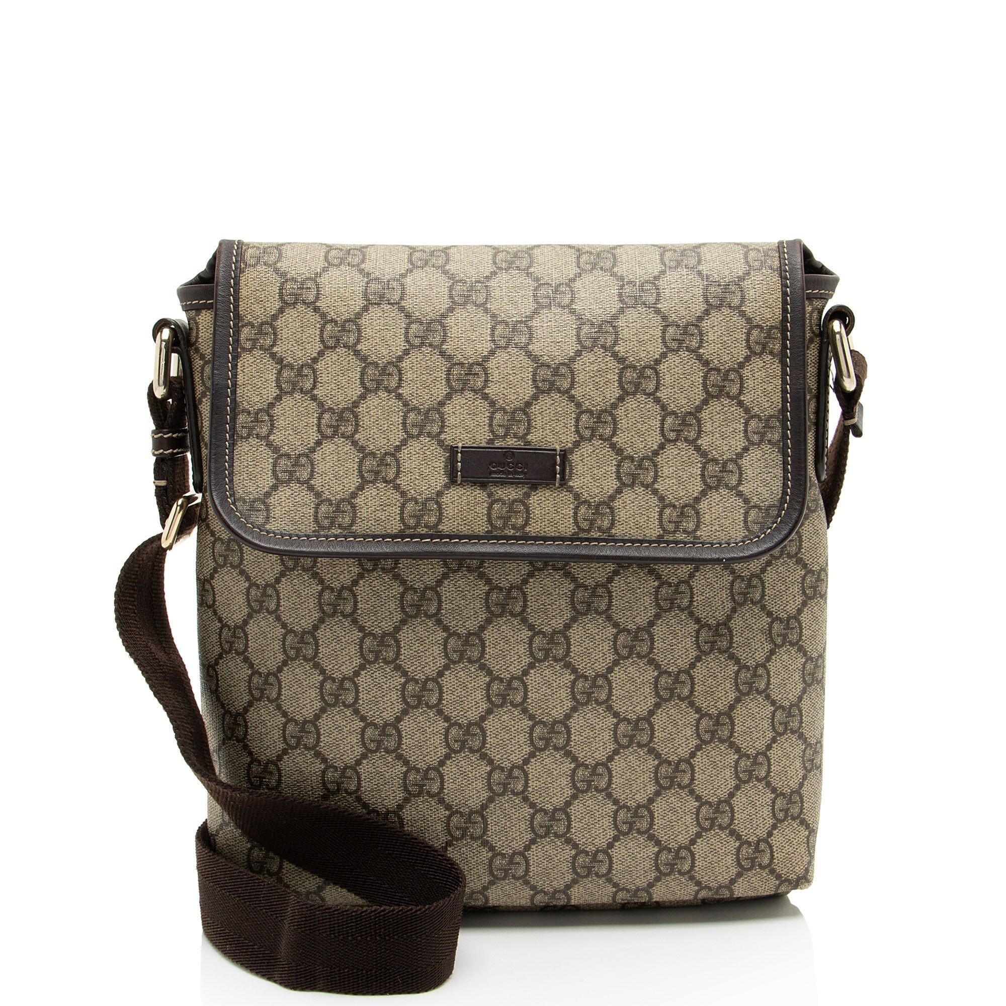 Gucci GG Supreme Flap Small MessLBger