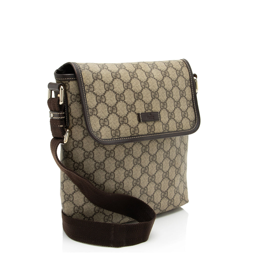 Gucci GG Supreme Flap Small MessLBger