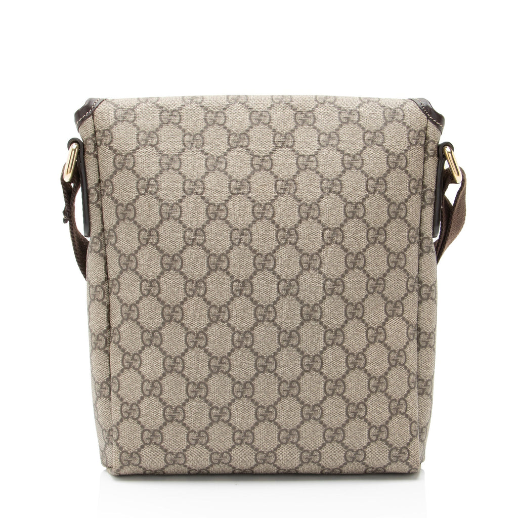 Gucci GG Supreme Flap Small MessLBger