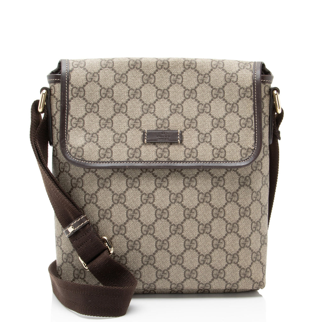 Gucci GG Supreme Flap Small MessLBger