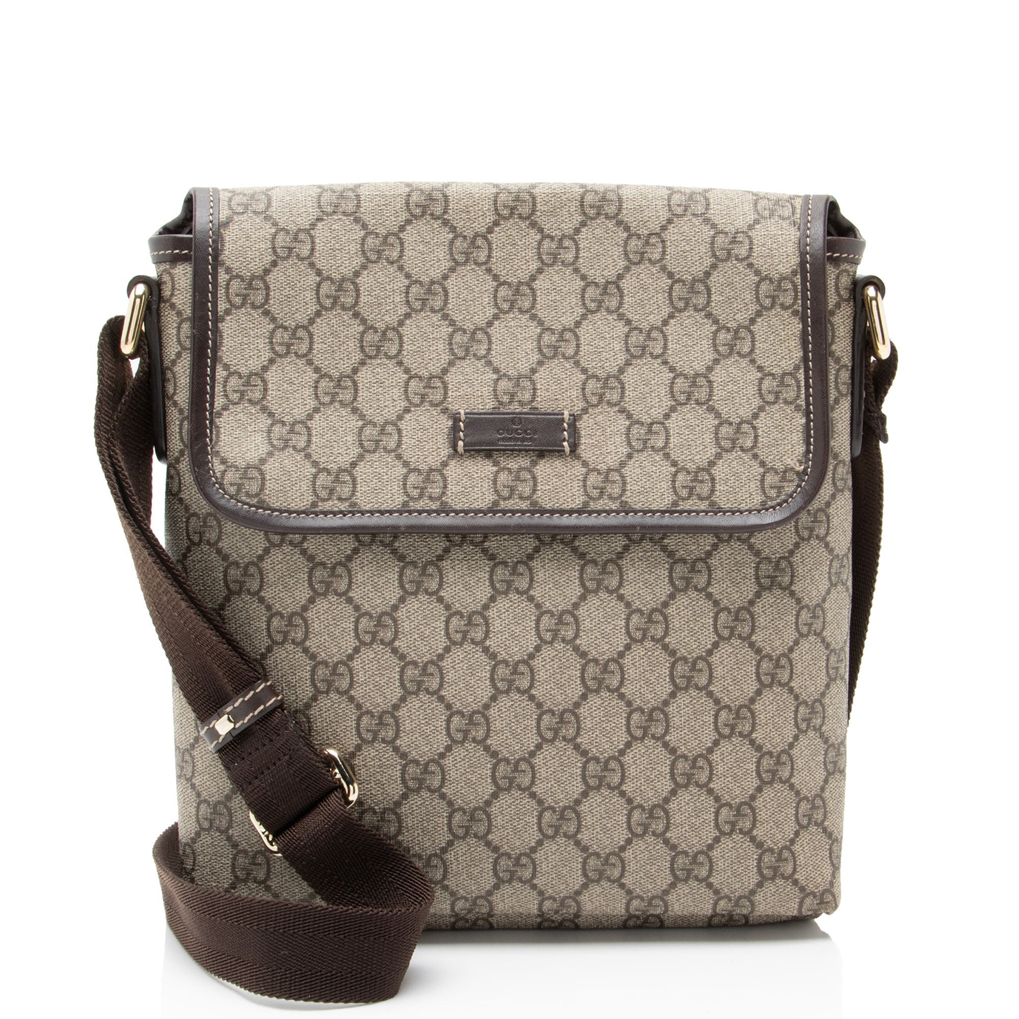 Gucci GG Supreme Flap Small MessLBger