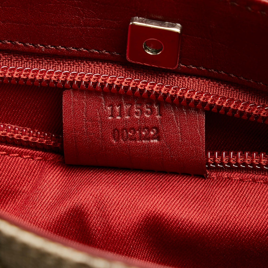 Gucci GG Supreme Flat Vertical Tote (SHG-AwXevK)