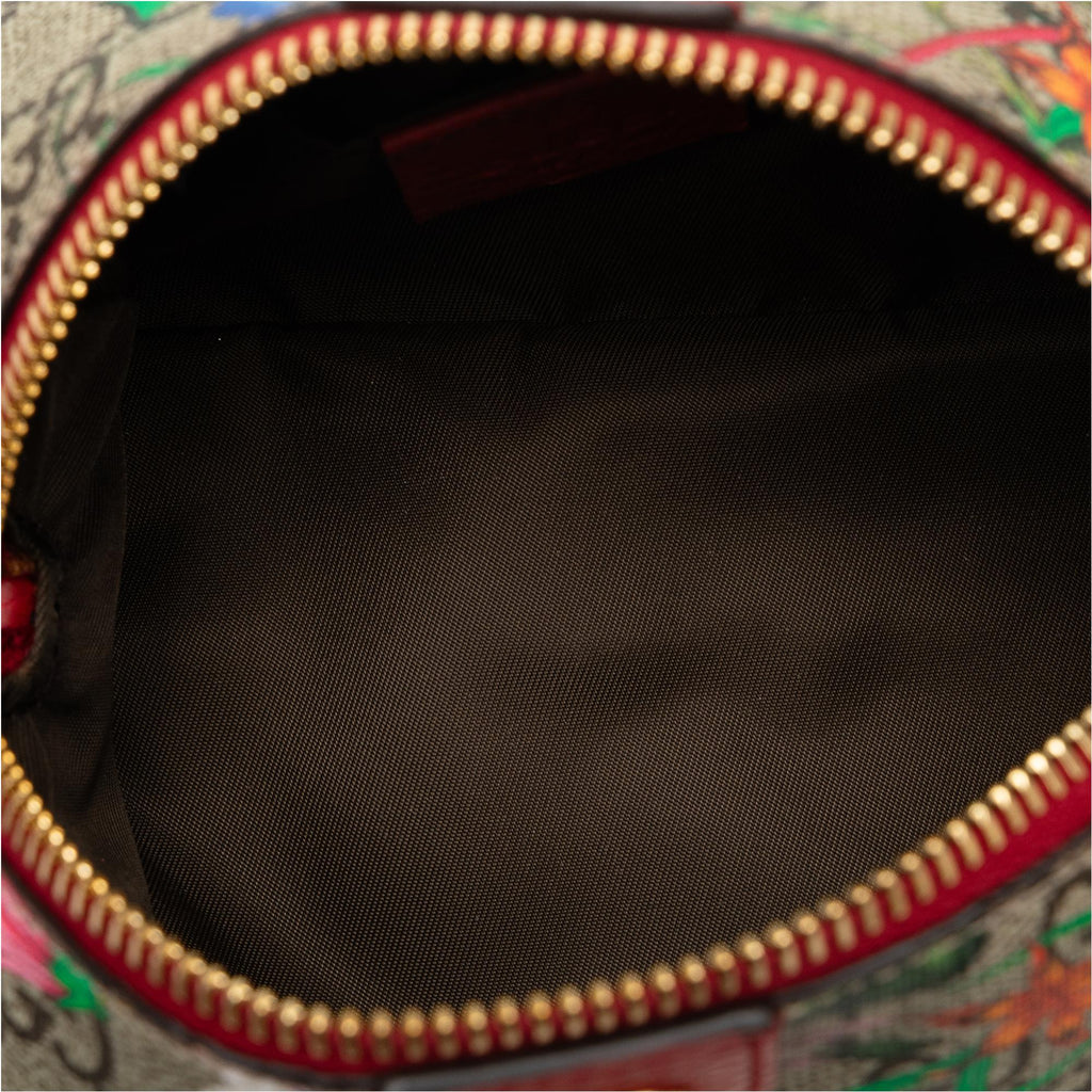Gucci GG Supreme Flora Ophidia Cosmetic Case (SHG-Lyw2S3)