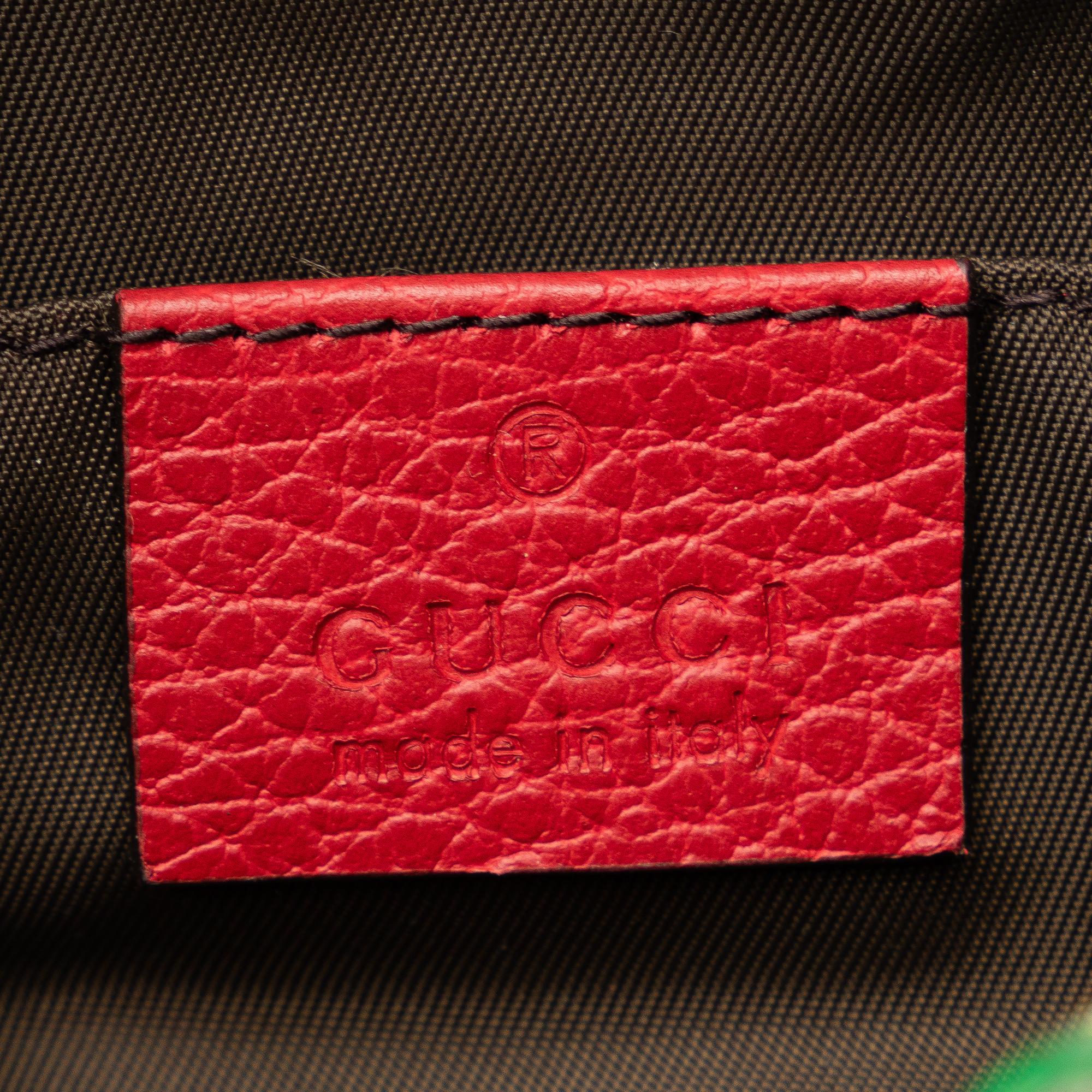 Gucci GG Supreme Flora Ophidia Cosmetic Case (SHG-Lyw2S3)