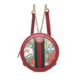 Gucci GG Supreme Flora Ophidia Round Backpack (SHG-SvDmMJ)