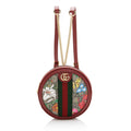 Gucci GG Supreme Flora Ophidia Round Mini Backpack (SHF-22738)