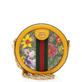 Gucci GG Supreme Flora Ophidia Round Mini Shoulder Bag