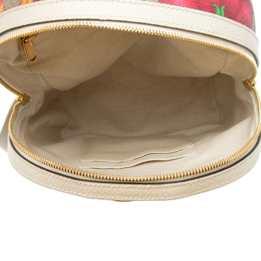 Gucci GG Supreme Flora Ophidia Small Backpack