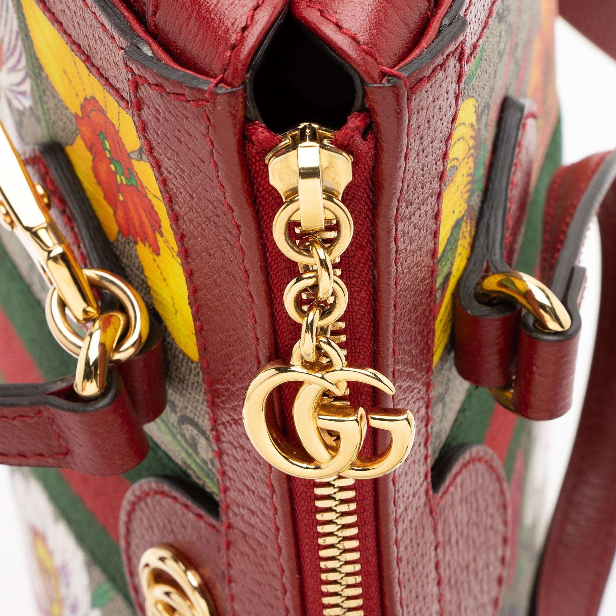 Gucci GG Supreme Flora Ophidia Small Tote