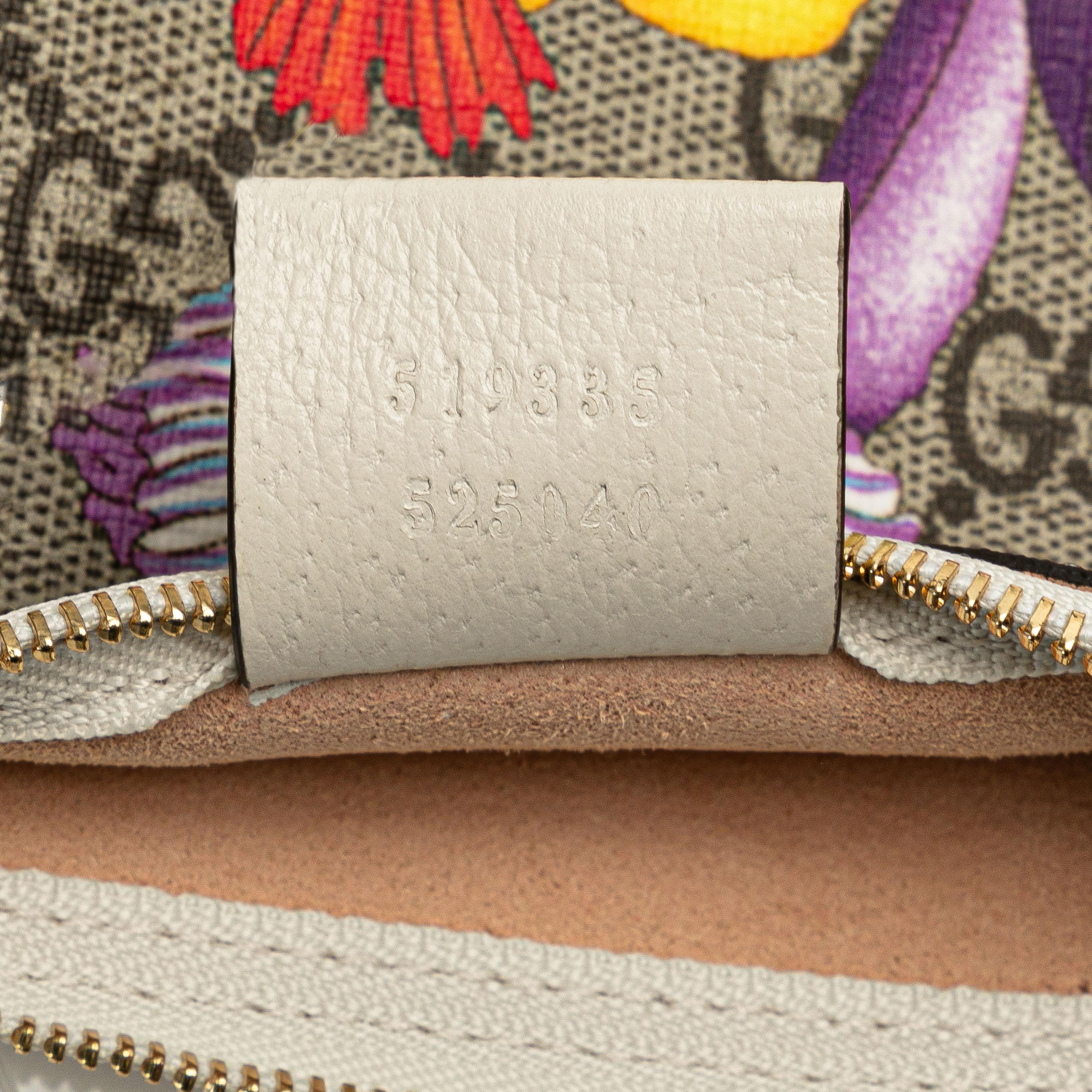 Gucci GG Supreme Flora Ophidia Tote (SHG-bd4pGS)