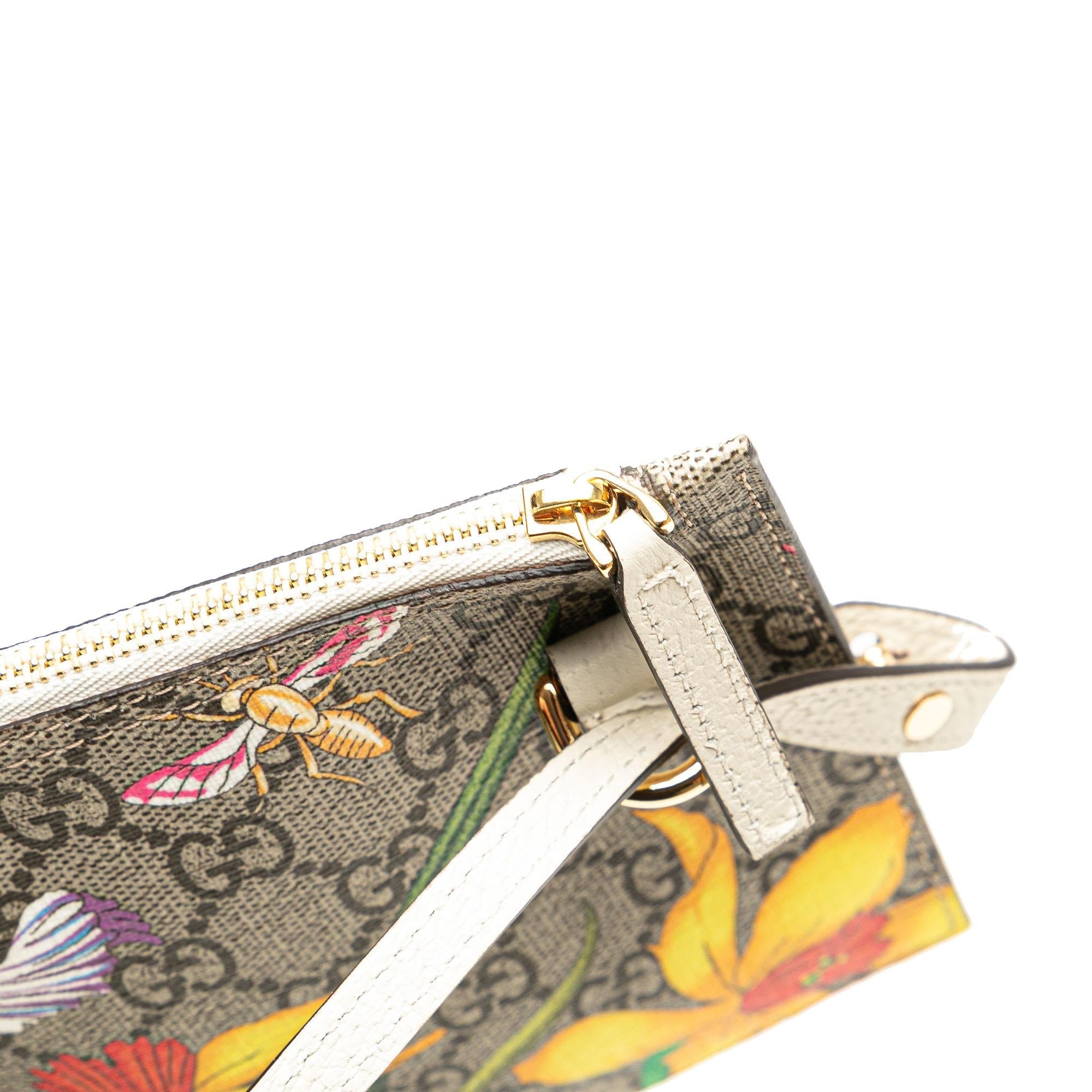 Gucci GG Supreme Flora Ophidia Tote (SHG-d9GcJU)