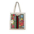Gucci GG Supreme Flora Ophidia Tote (SHG-d9GcJU)