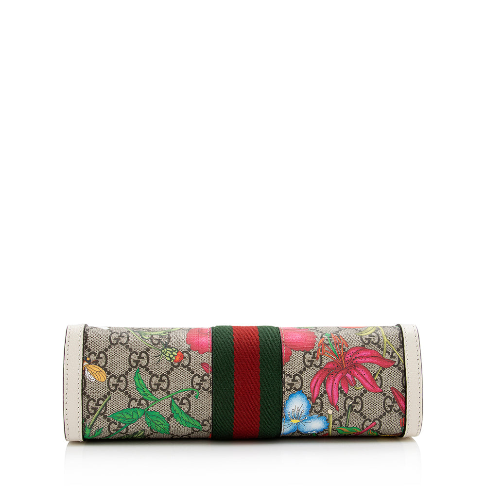 Gucci Gucci Supreme Flora Ophidia Web Shoulder Bag (SHF-21613)