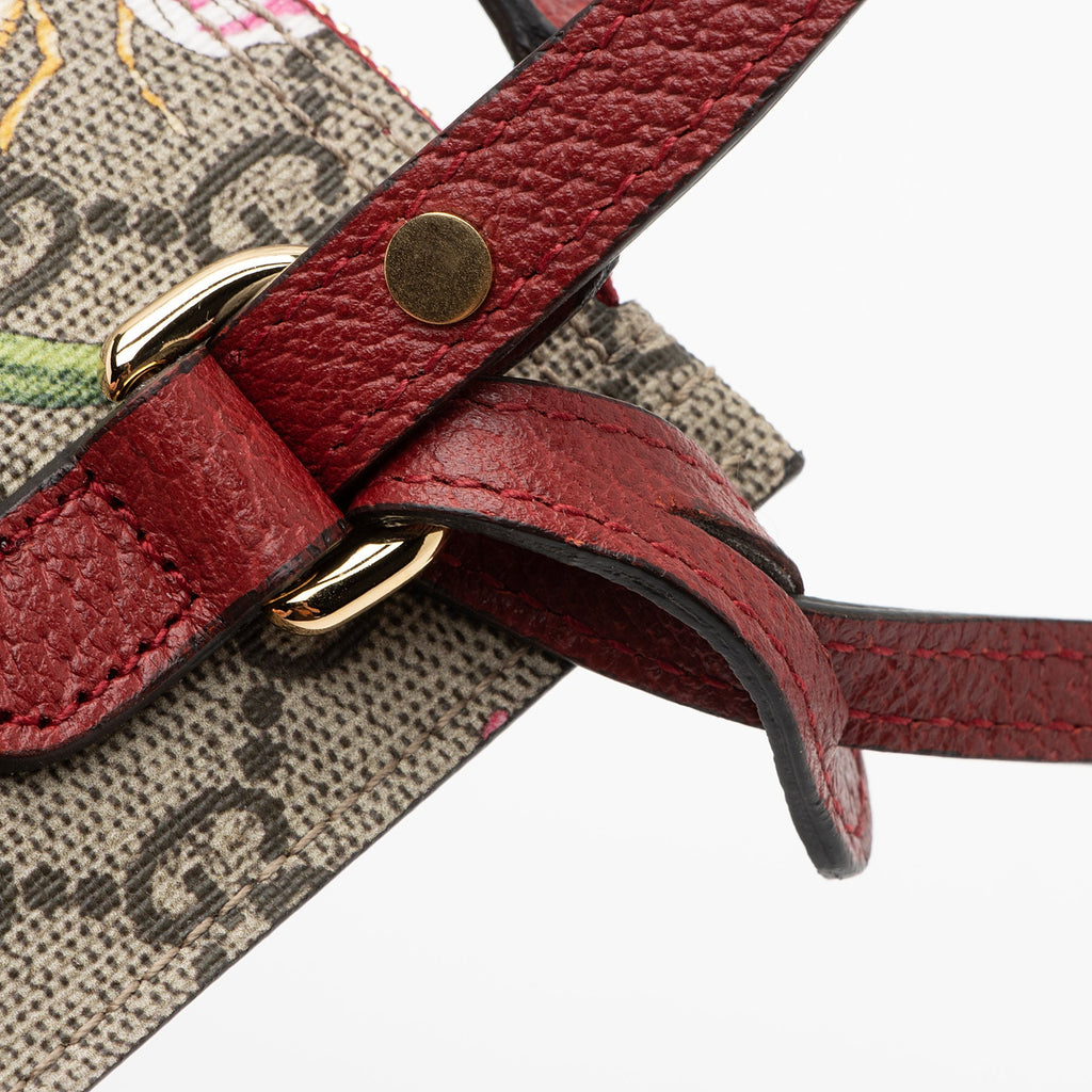 Gucci GG Supreme Flora Pochette (SHF-7Ne93g)