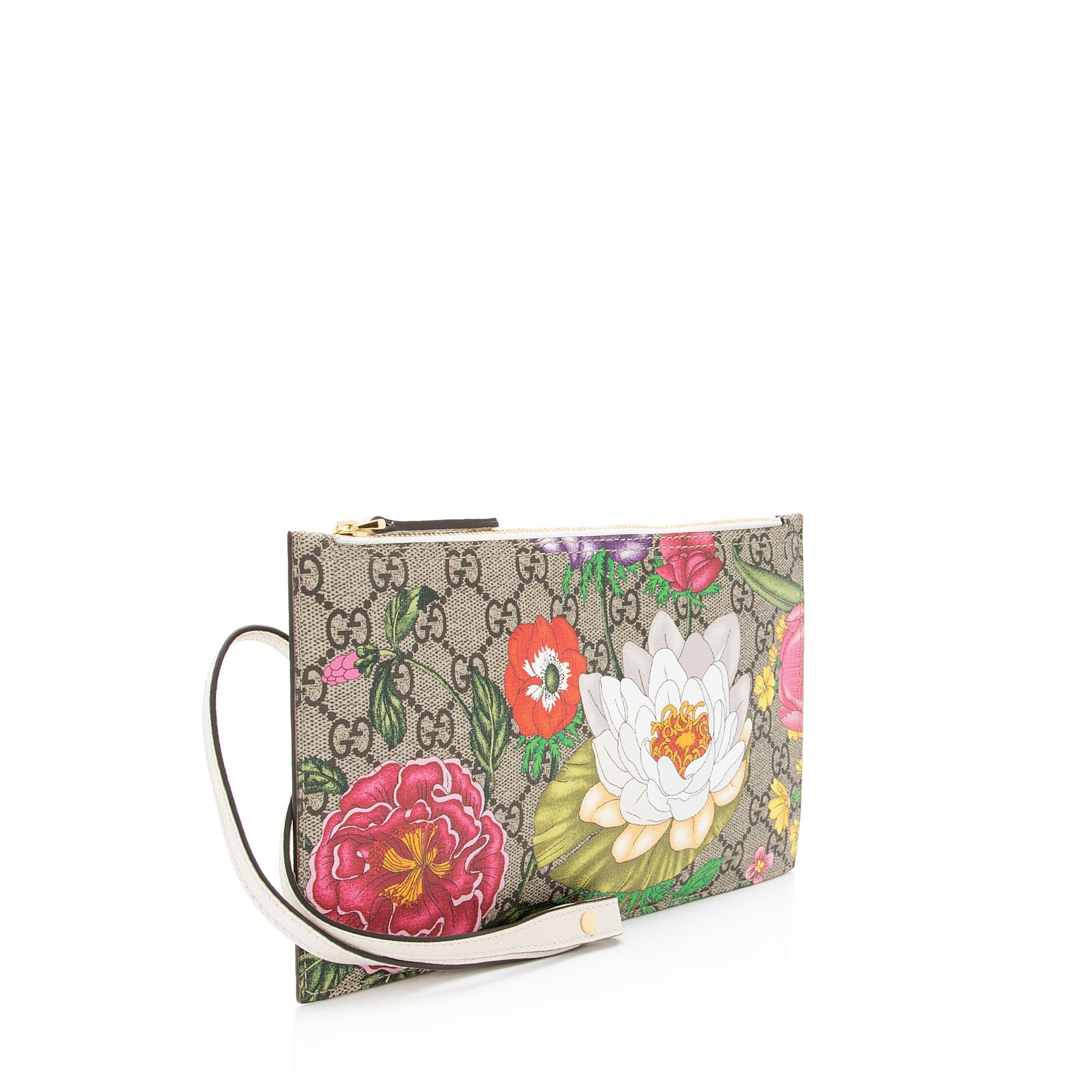 Gucci GG Supreme Flora Pochette