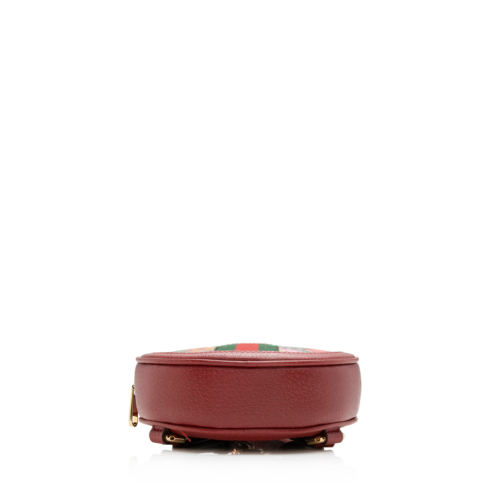 Gucci Gucci Supreme Flora Ophidia Round Mini Backpack (SHF-17170)
