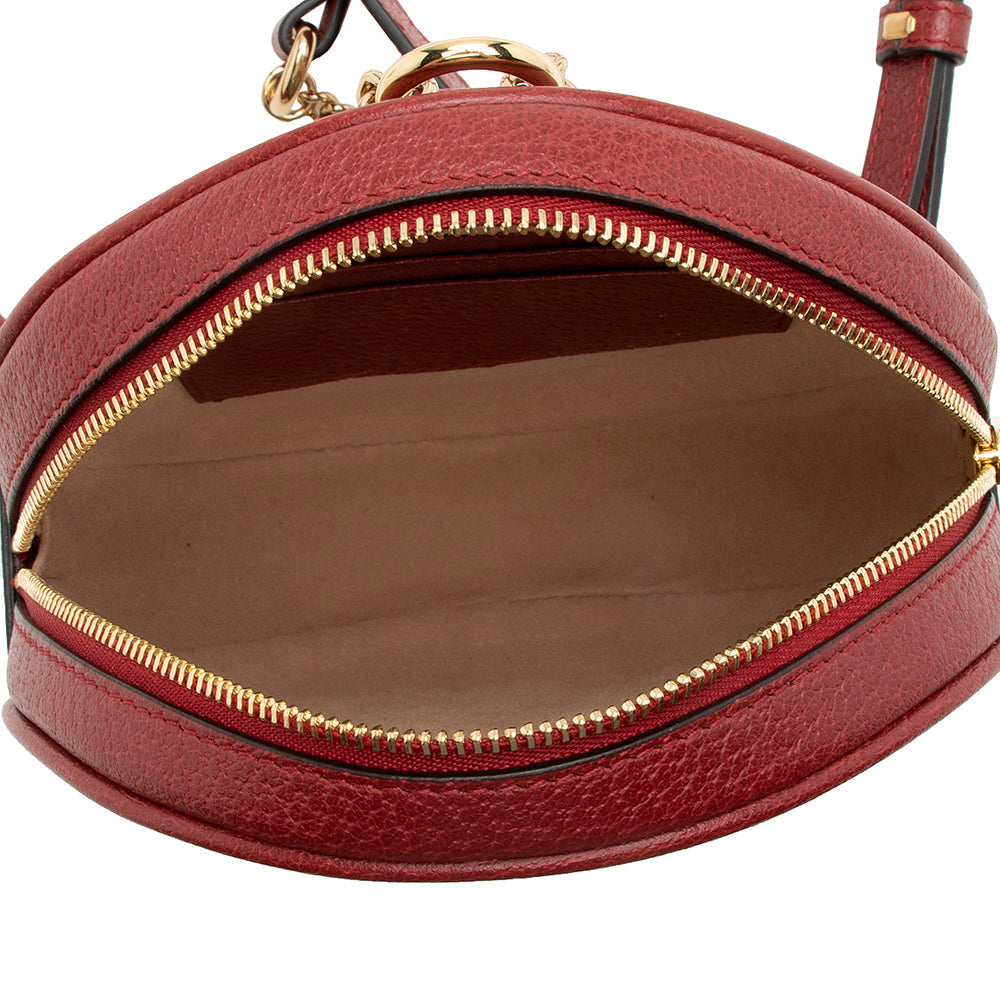 Gucci Gucci Supreme Flora Ophidia Round Mini Backpack (SHF-17170)
