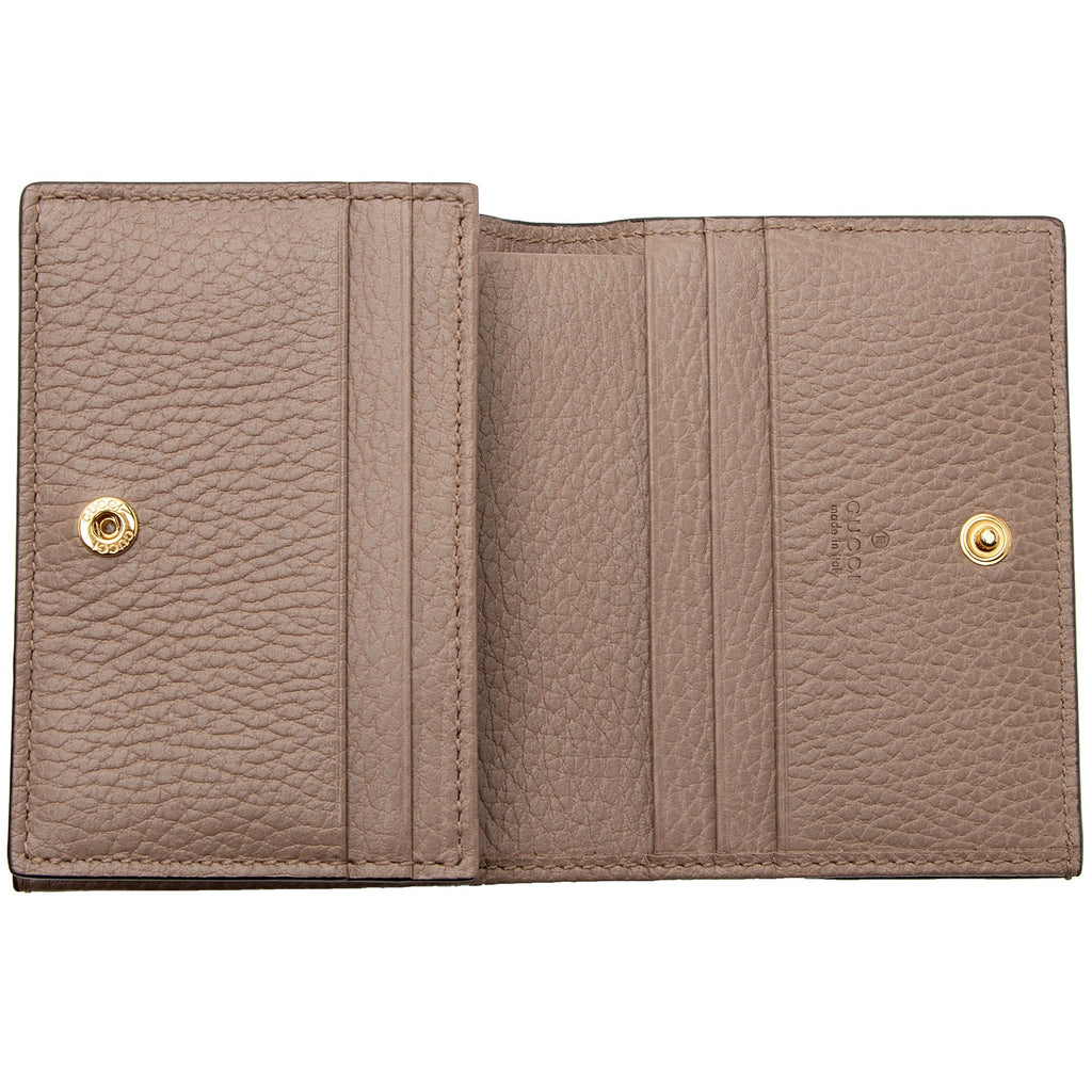 Gucci GG Supreme GG Marmont Card Case Wallet (SHF-38xYSP)