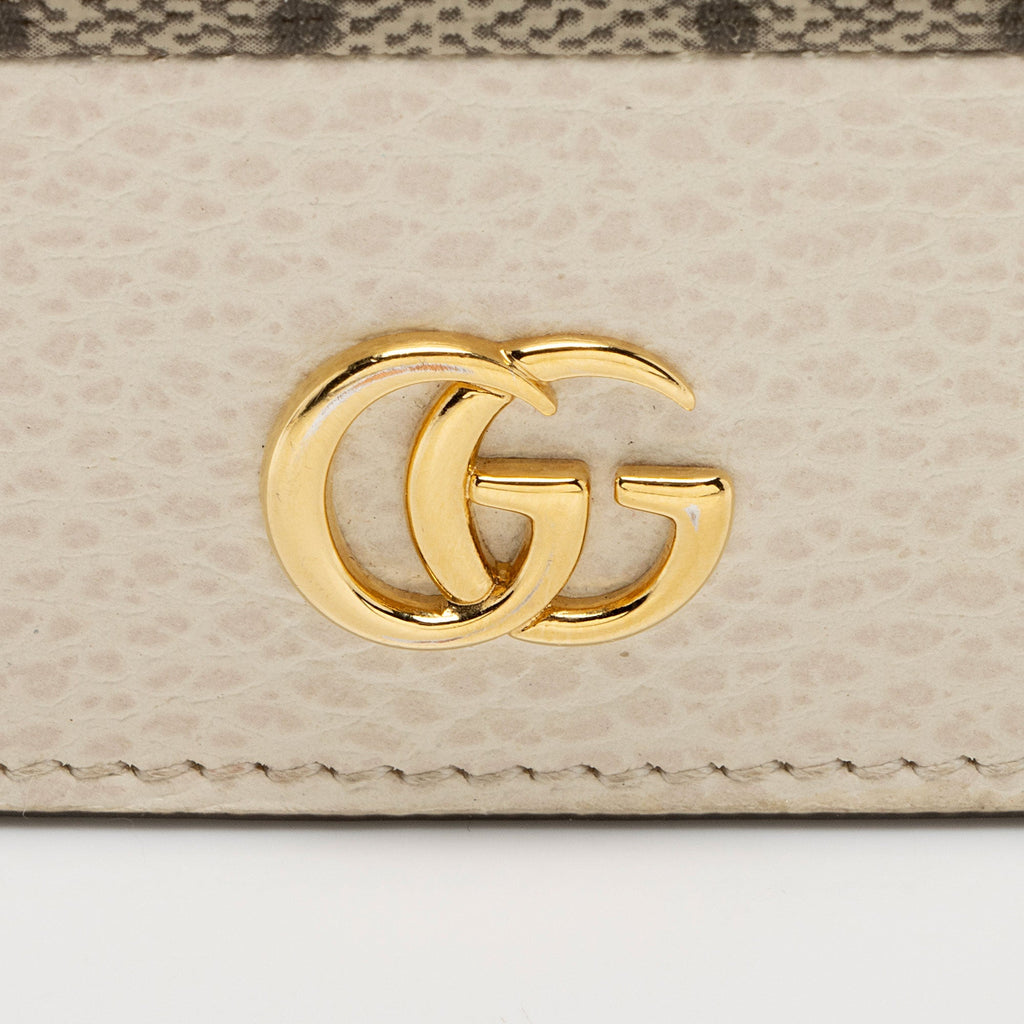 Gucci GG Supreme GG Marmont Card Case (SHF-bZF8Z2)
