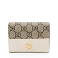 Gucci GG Supreme GG Marmont Card Case (SHF-bZF8Z2)