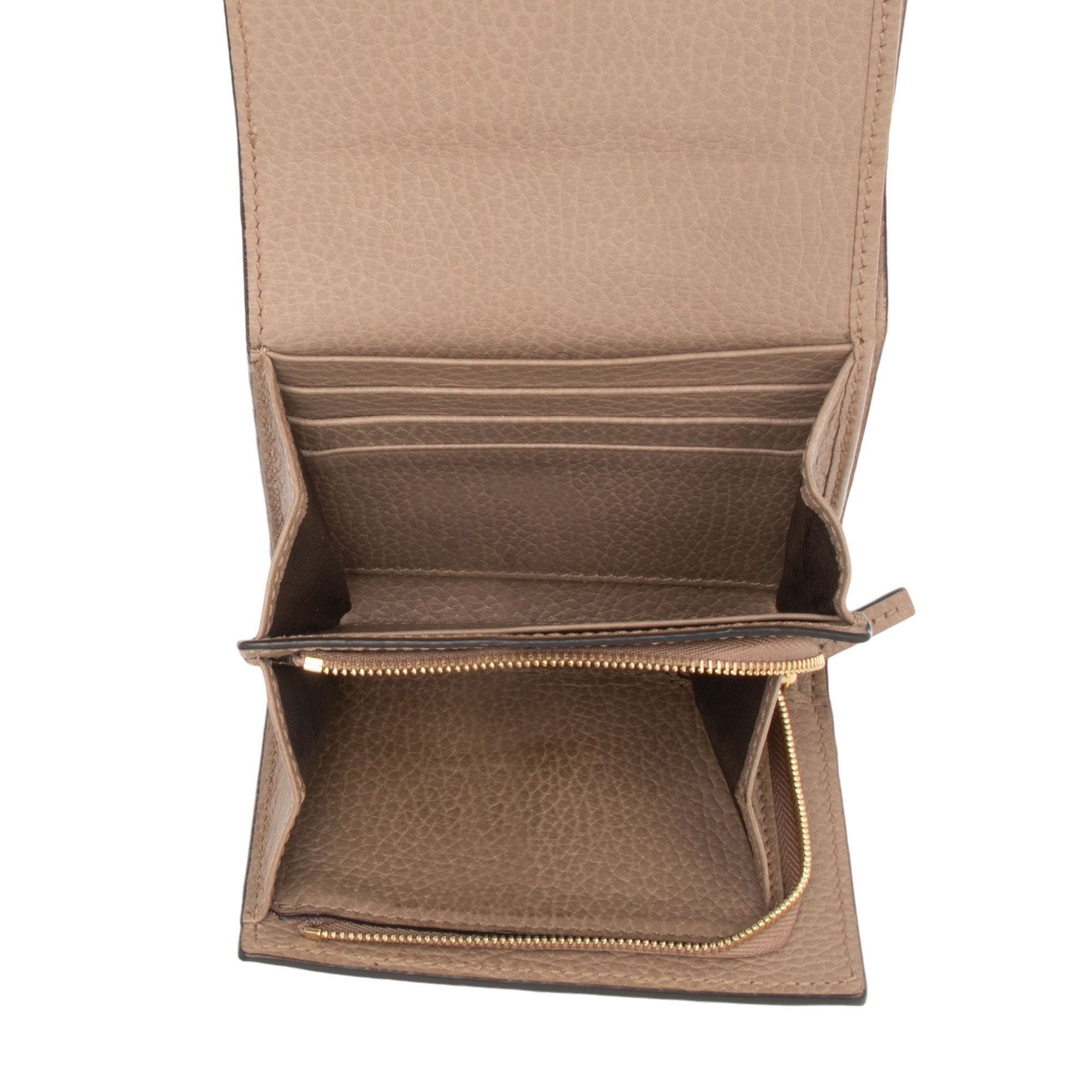 Gucci GG Supreme GG Marmont Compact Wallet (SHF-7LHllk)