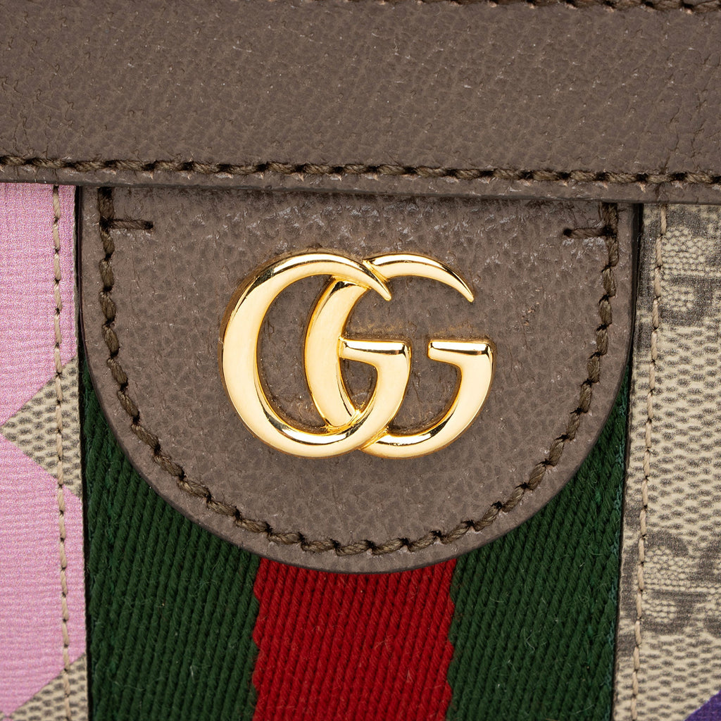 Gucci GG Supreme Geometric Ophidia Small Tote