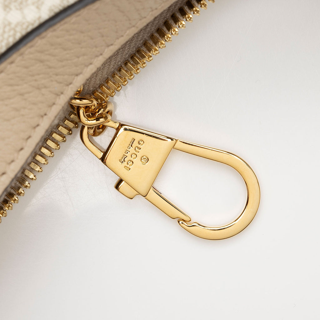 Gucci GG Supreme Half Moon Mini Bag (SHF-GZ3MI8)