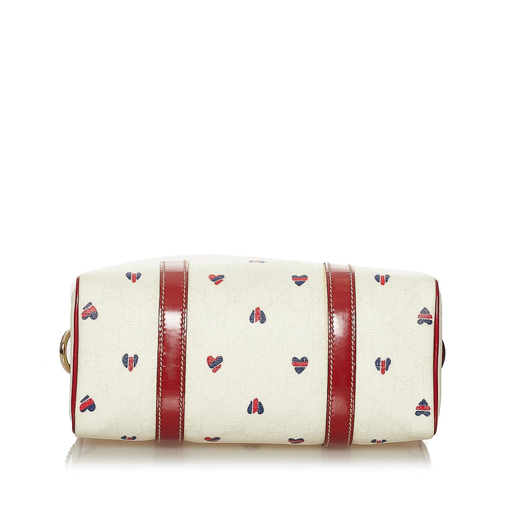 Gucci Gucci Supreme Hearts Small Joy Boston Bag (SHG-28628)