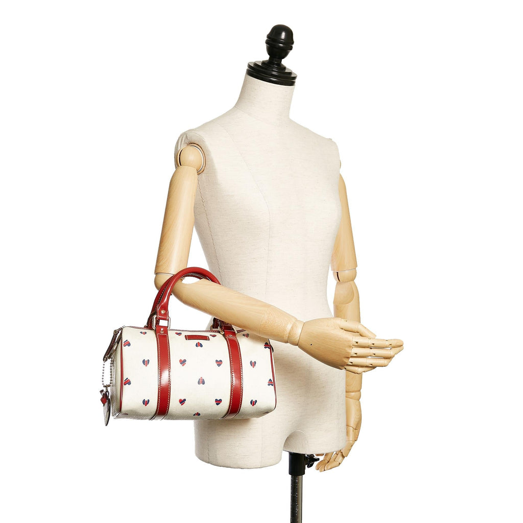 Gucci Gucci Supreme Hearts Small Joy Boston Bag (SHG-28628)