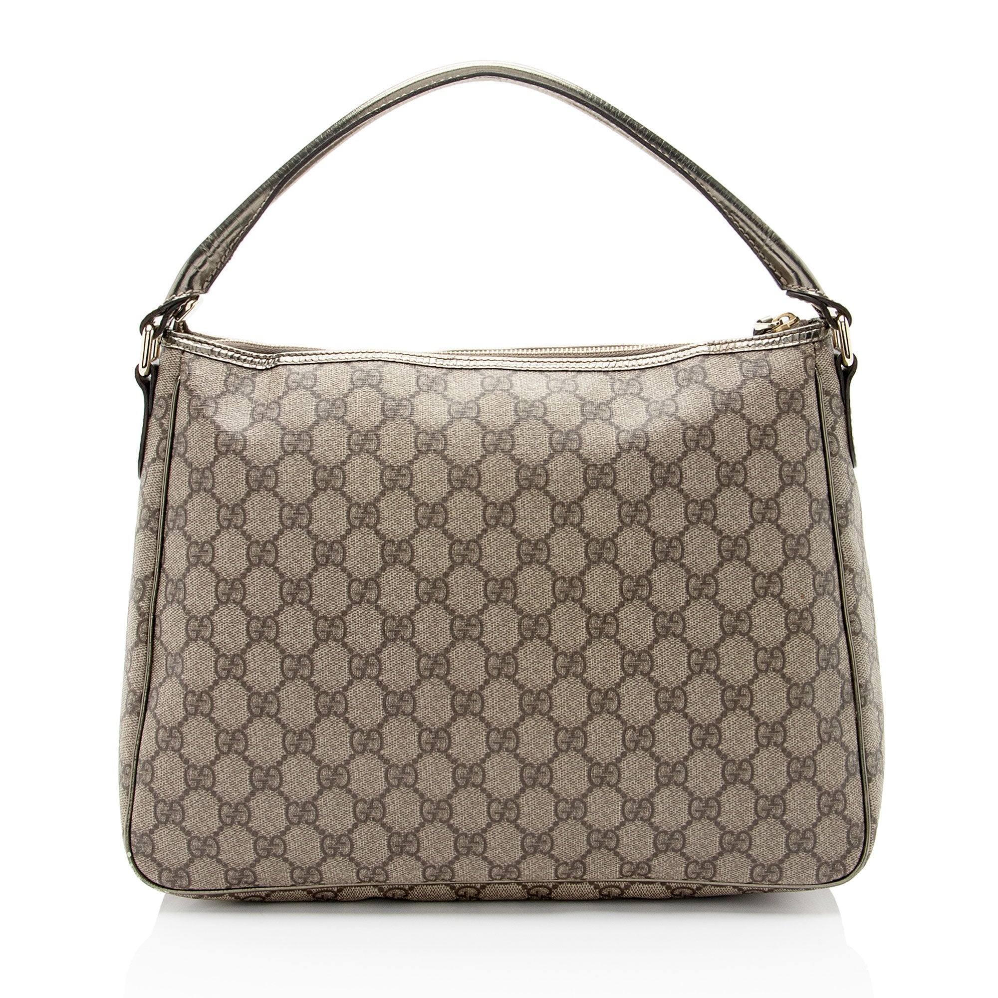 Gucci GG Supreme Pocket Hobo (SHF-hYDufh)