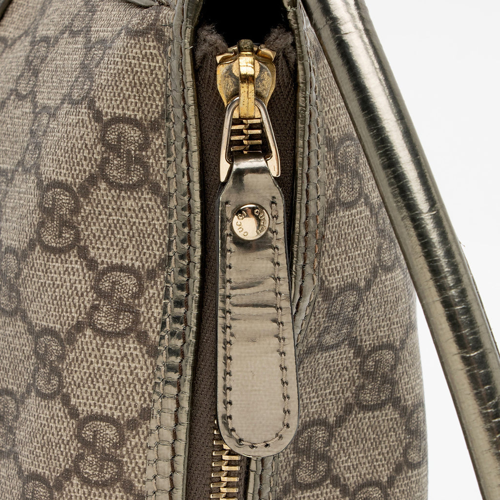 Gucci GG Supreme Pocket Hobo (SHF-hYDufh)