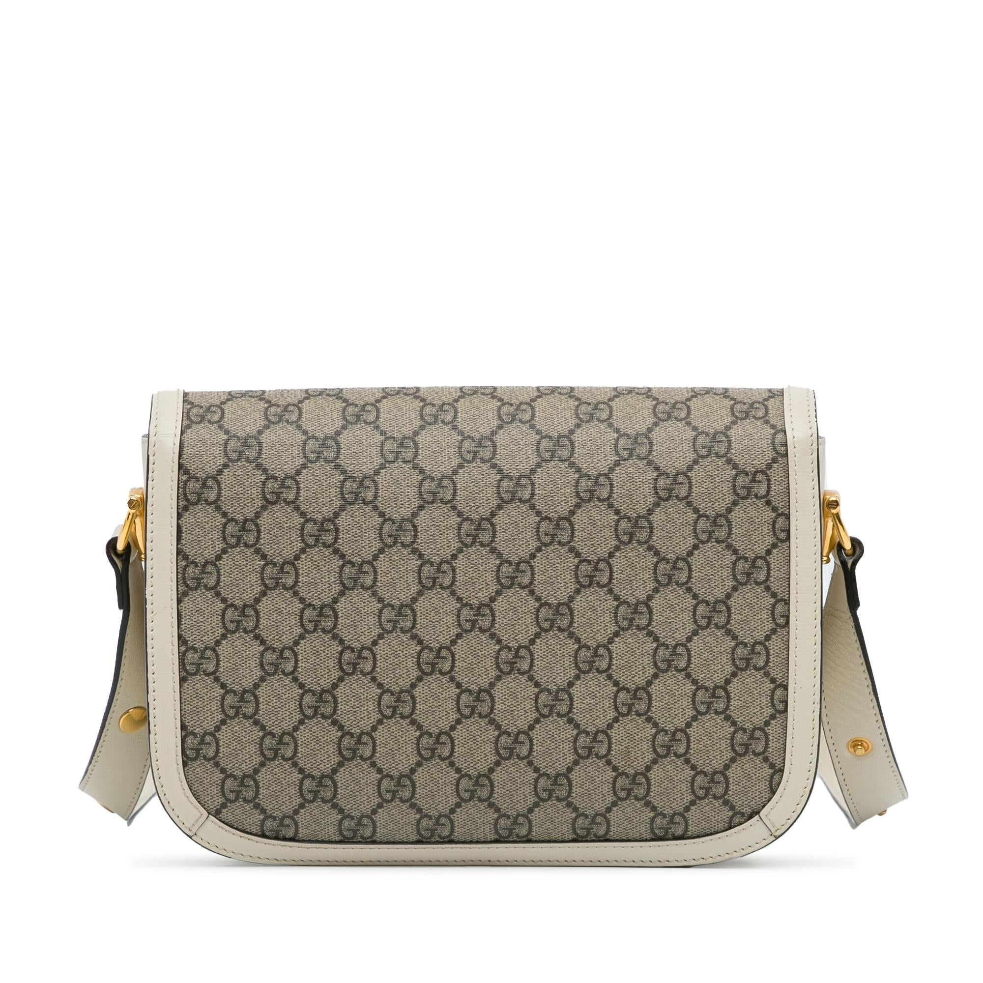 Gucci GG Supreme Horsebit 1955 Crossbody Bag (SHG-hjtQvv)