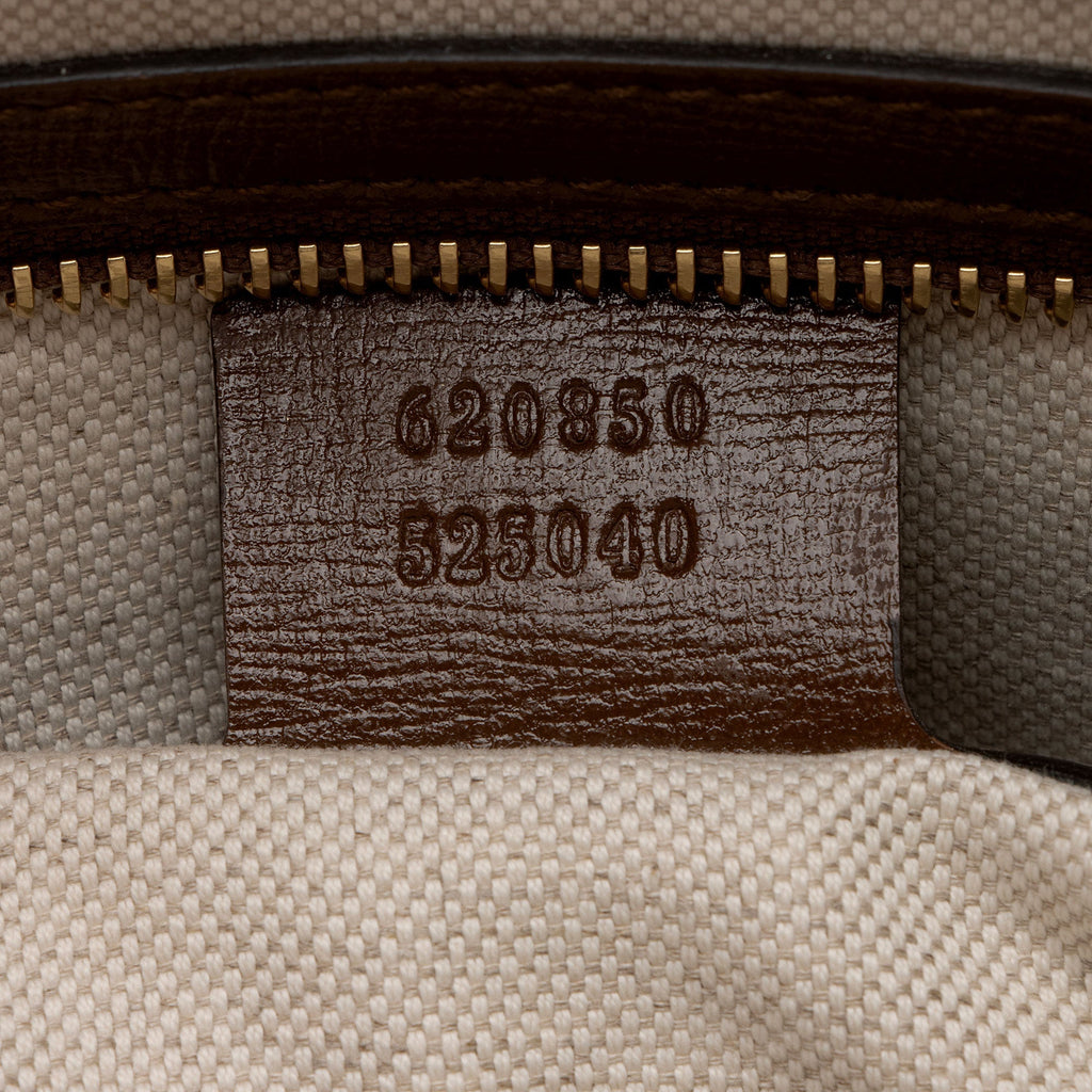 Gucci GG Supreme Horsebit 1955 Medium Top Handle (SHF-s7mzQw)