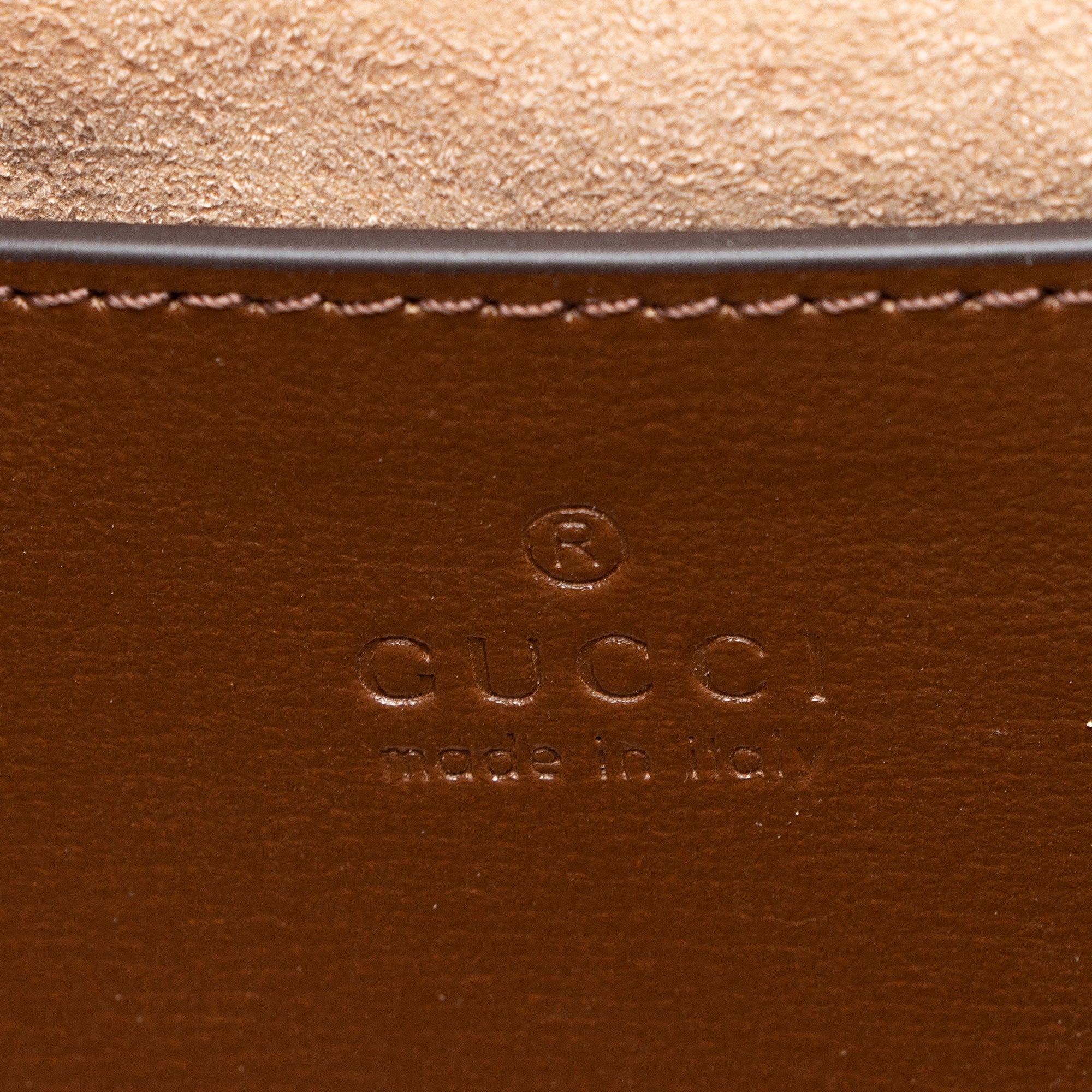Gucci GG Supreme Horsebit 1955 Mini Rounded Shoulder Bag