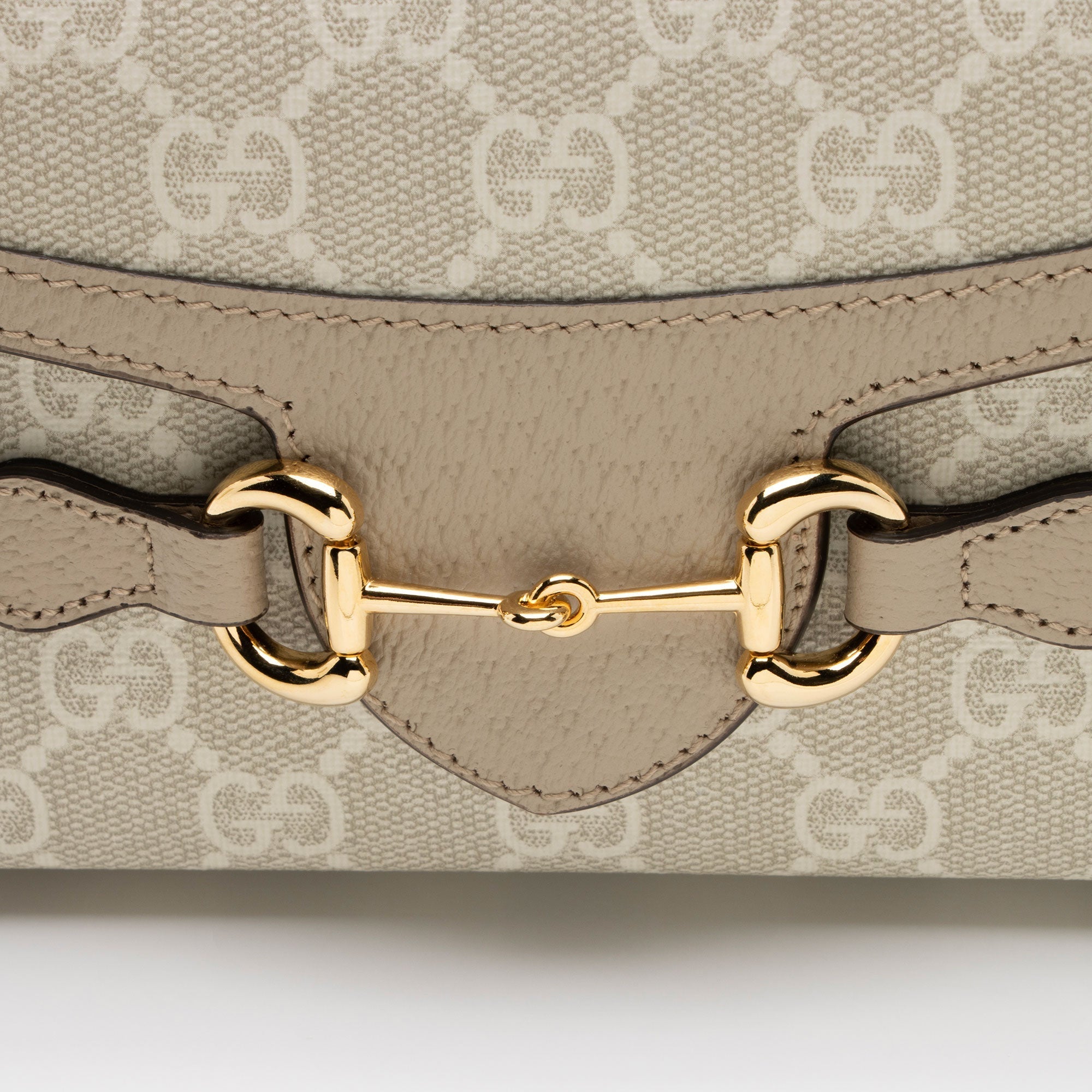 Gucci GG Supreme Horsebit 1955 Mini Shoulder Bag (SHF-FQ4V0d)