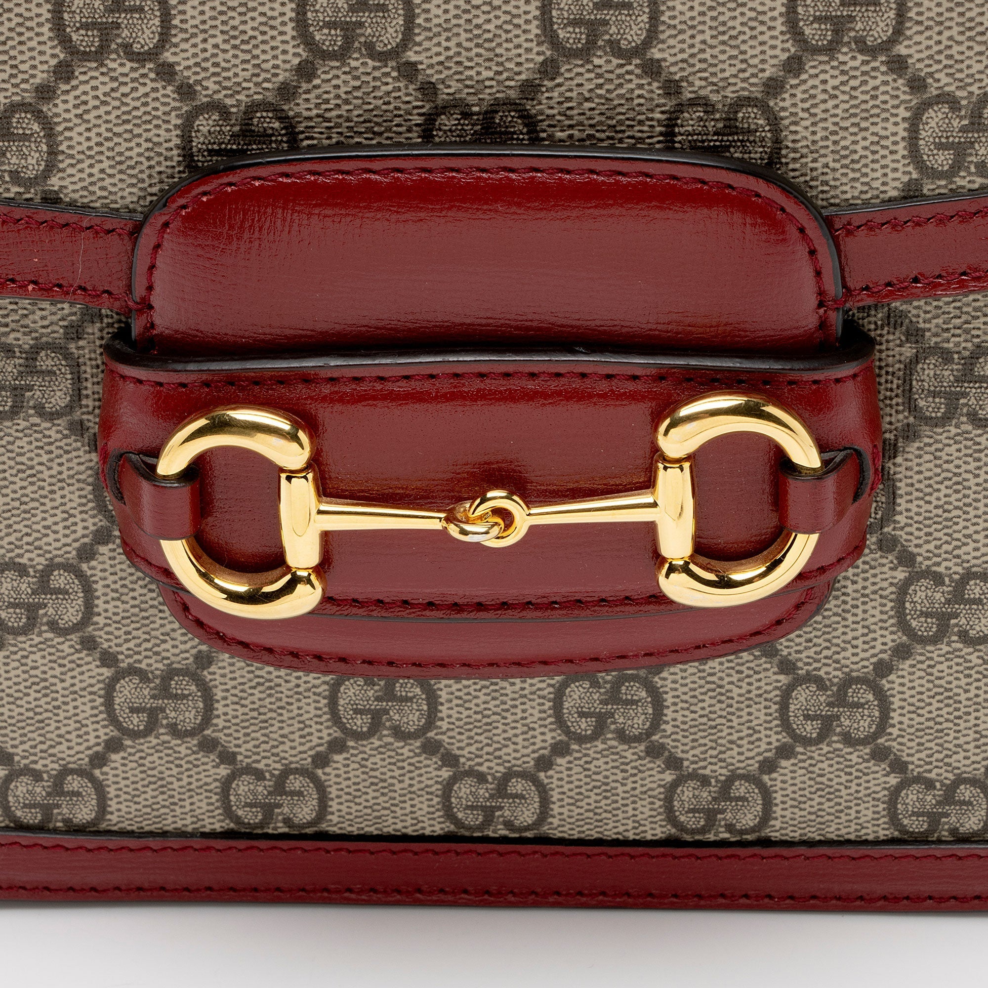 Gucci GG Supreme Horsebit 1955 Shoulder Bag (SHF-aGjQ4R)