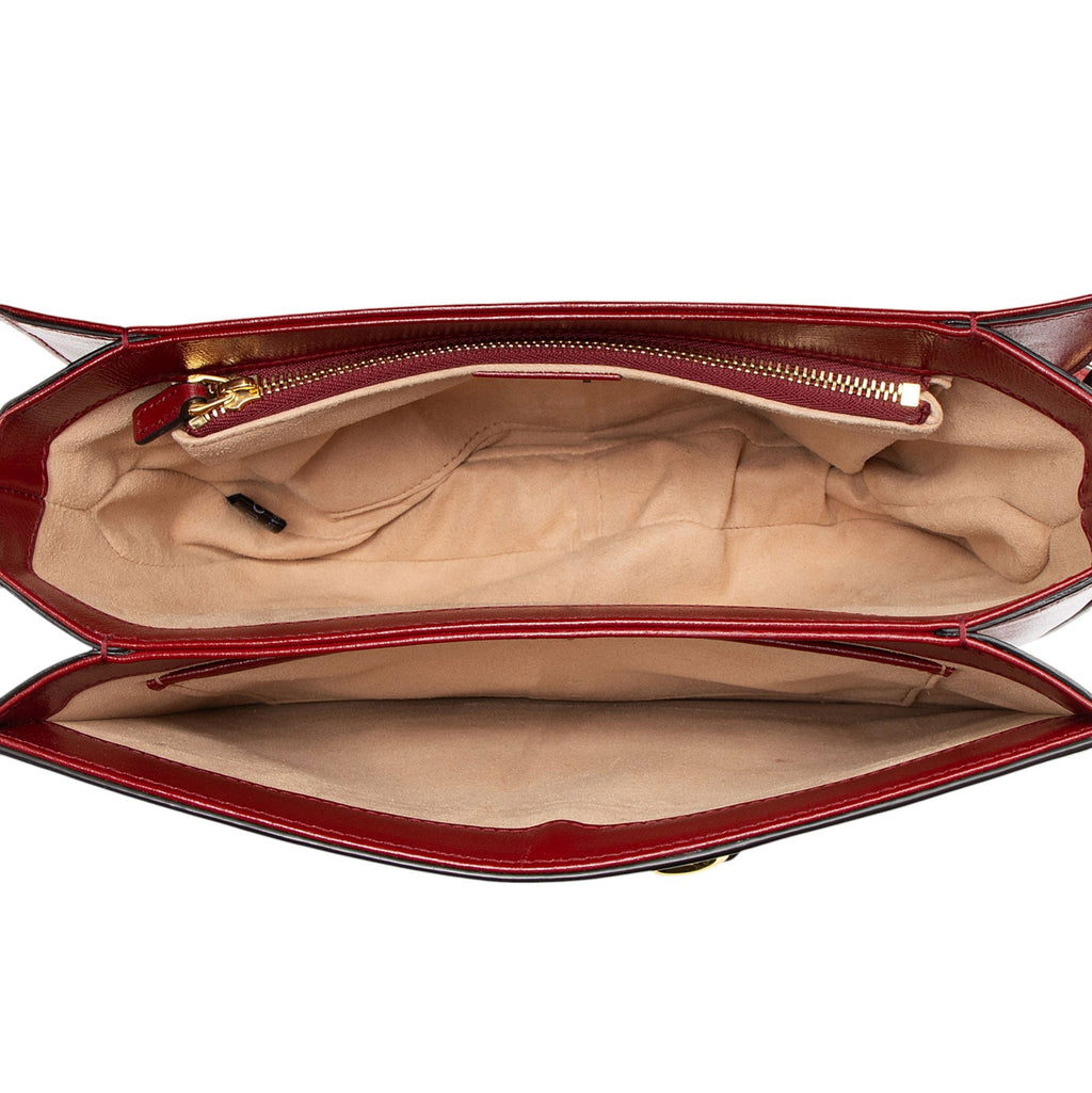 Gucci GG Supreme Horsebit 1955 Medium Shoulder Bag