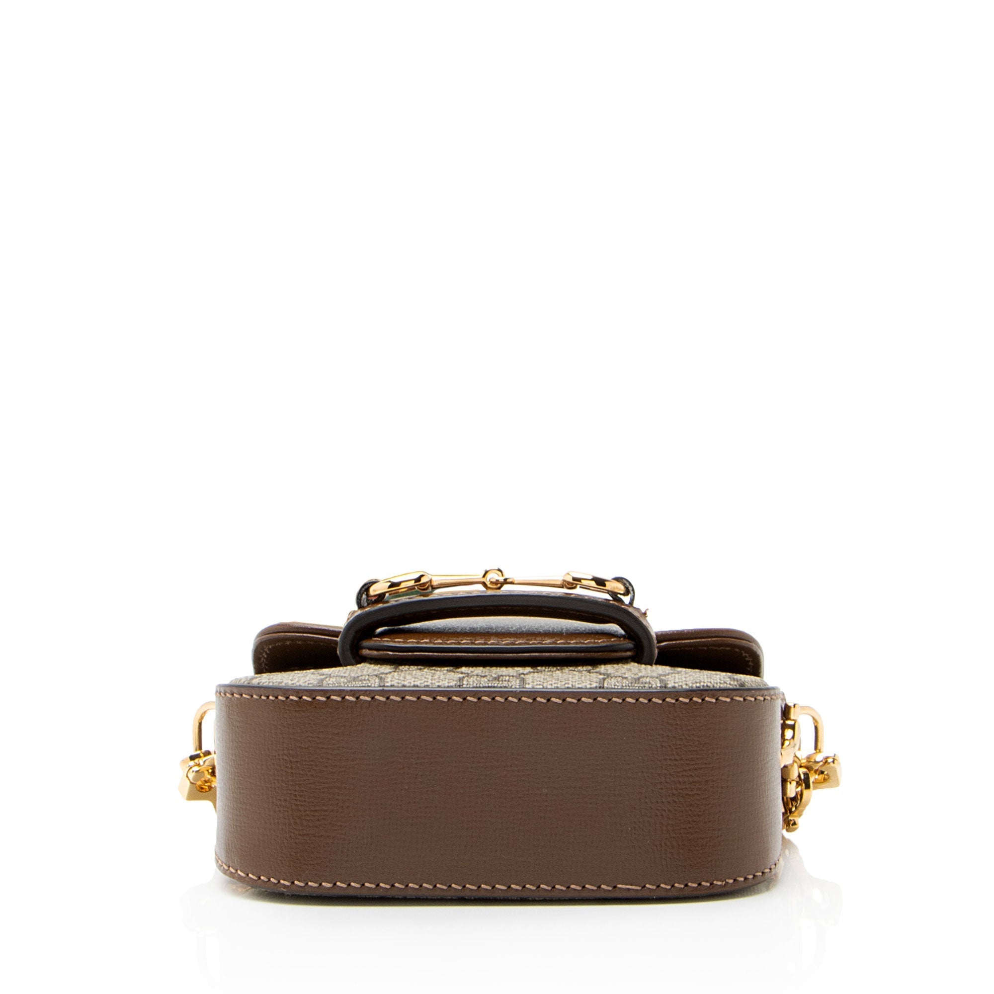 Gucci GG Supreme Horsebit 1955 Super Mini Shoulder Bag