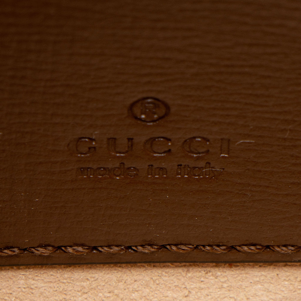 Gucci GG Supreme Horsebit 1955 Super Mini Shoulder Bag