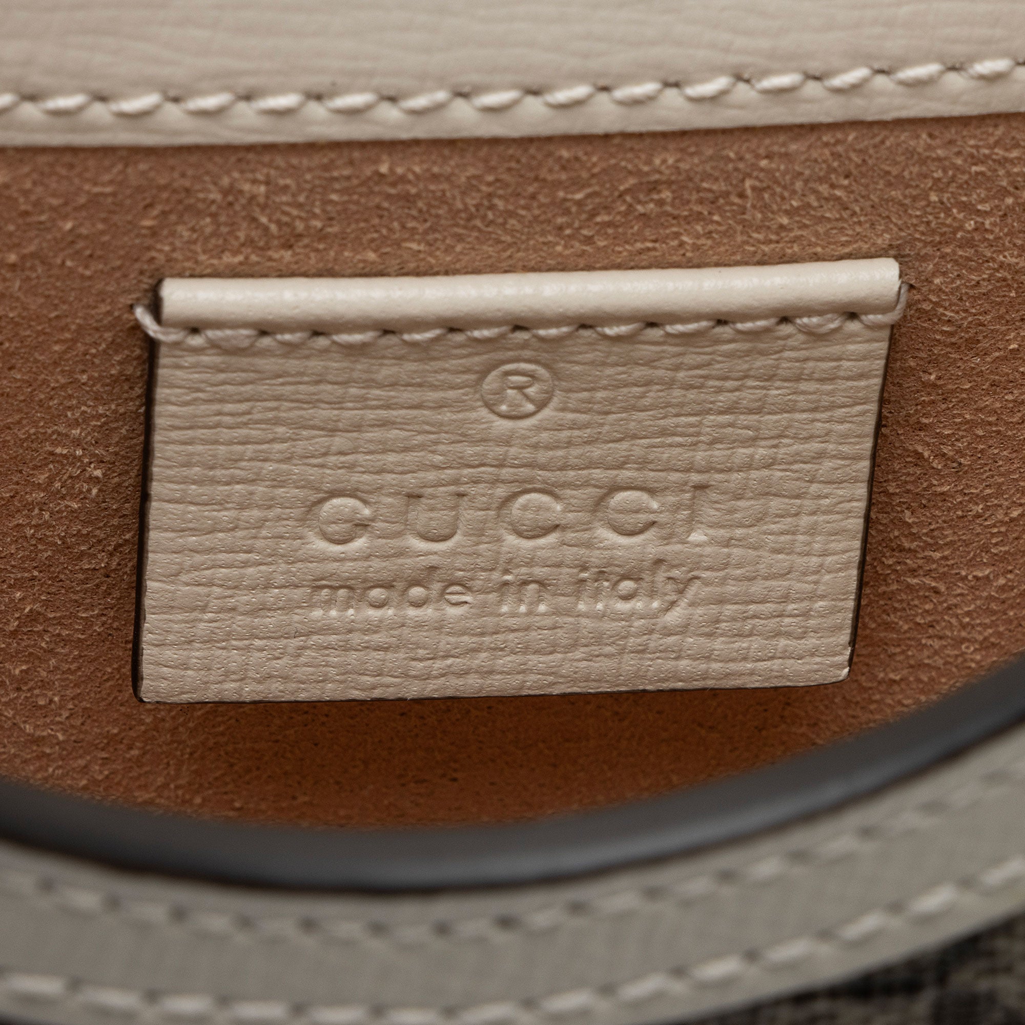 Gucci GG Supreme Horsebit 1955 Vertical Mini Shoulder Bag (SHF-eO3rqs)