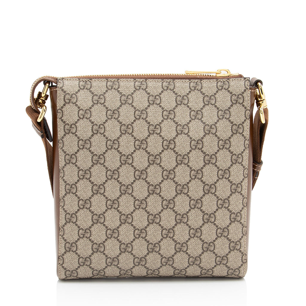 Gucci GG Supreme Interlocking G Messenger (SHF-XFbD7l)