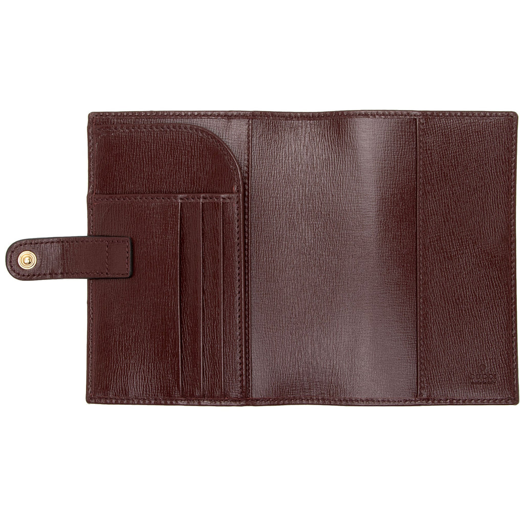 Gucci GG Supreme Interlocking G Passport Cover (SHF-mQsJIh)