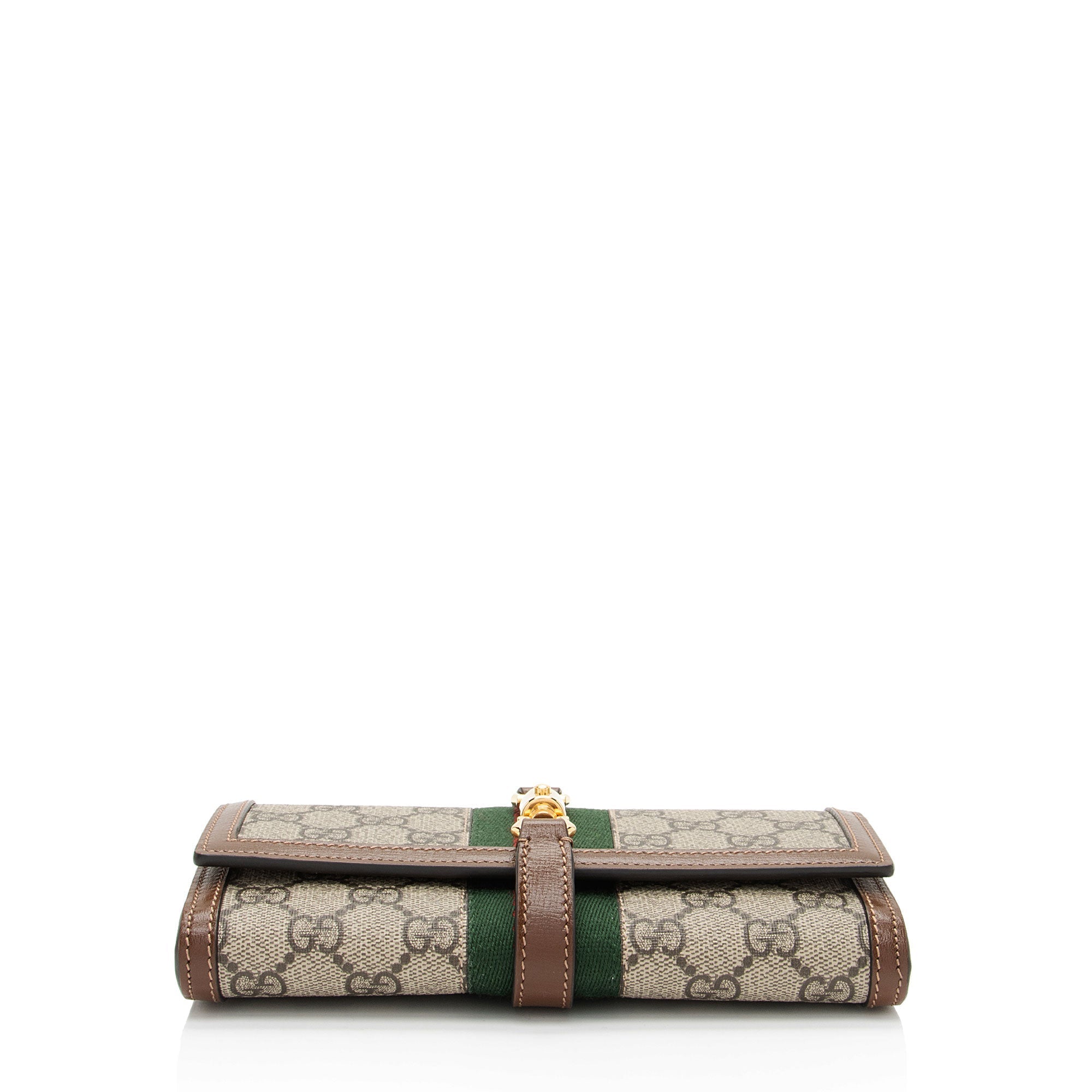Gucci GG Supreme Jackie 1961 Chain Wallet (SHF-4Ai3Gr)
